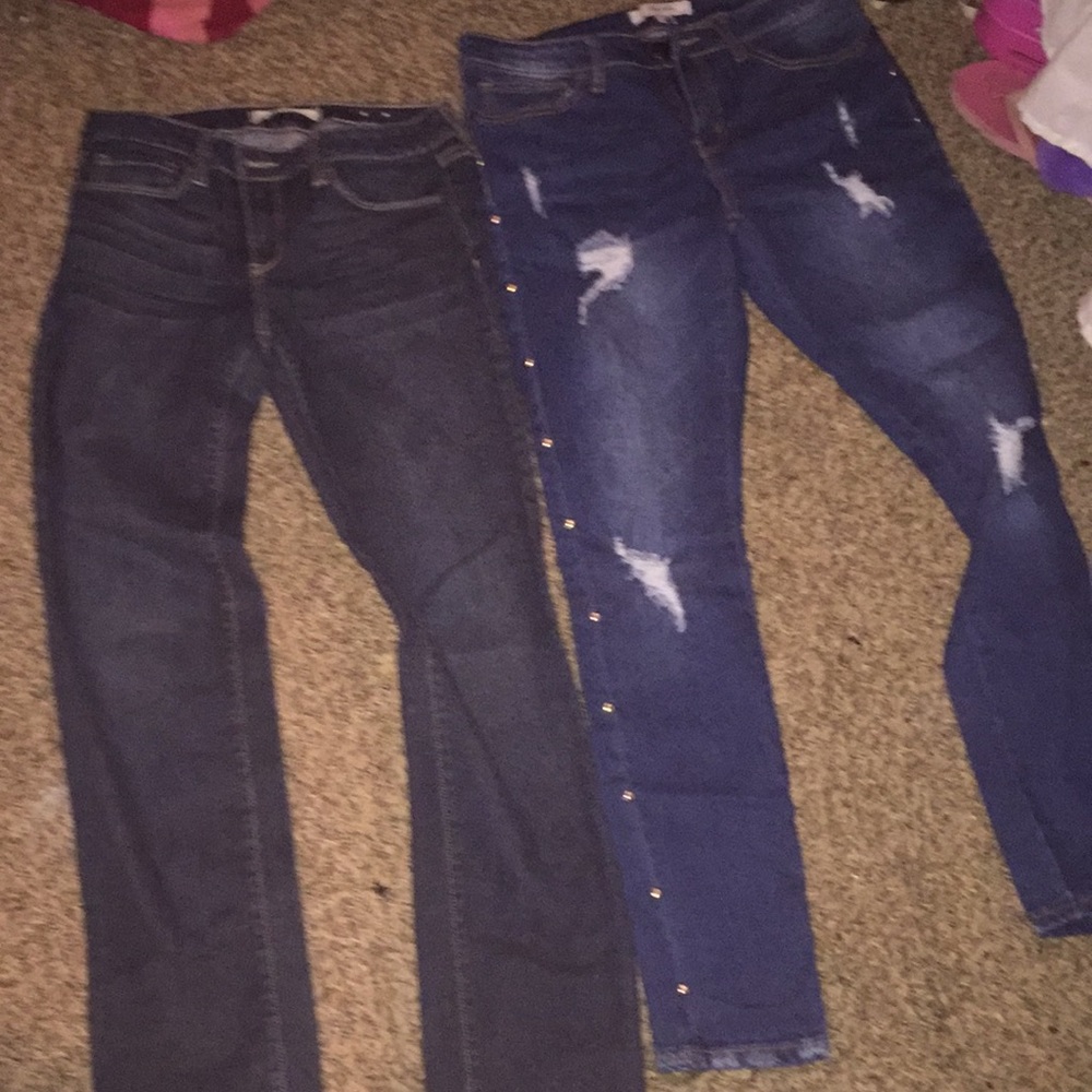 Adam Levine jeans some stretch and bull head jeans from pac sun barely worn!